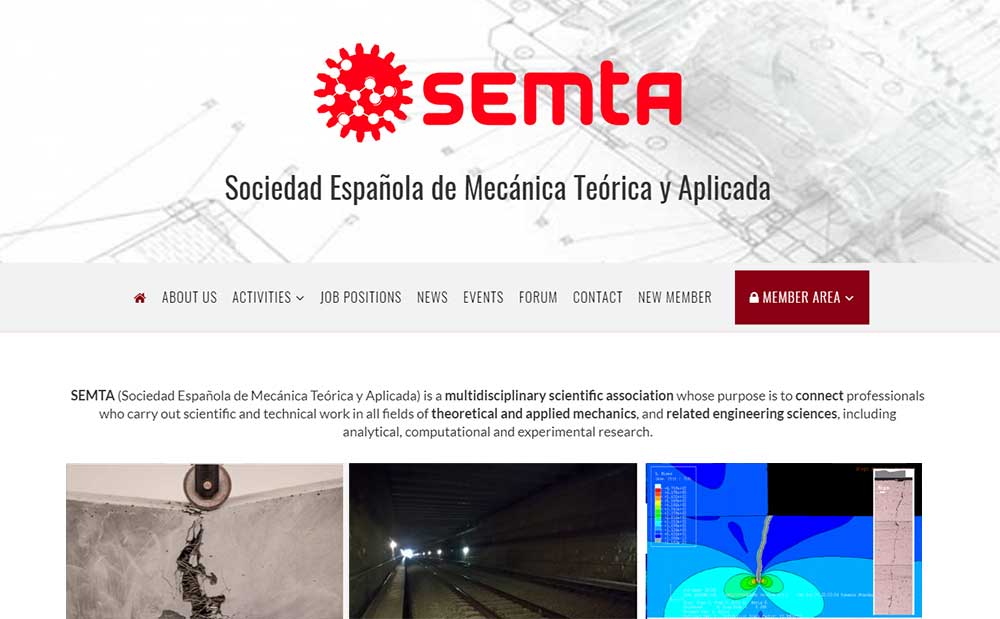 Páginas web en Leganés. Nueva referencia de Azaelia: Semta - Universidad Carlos III