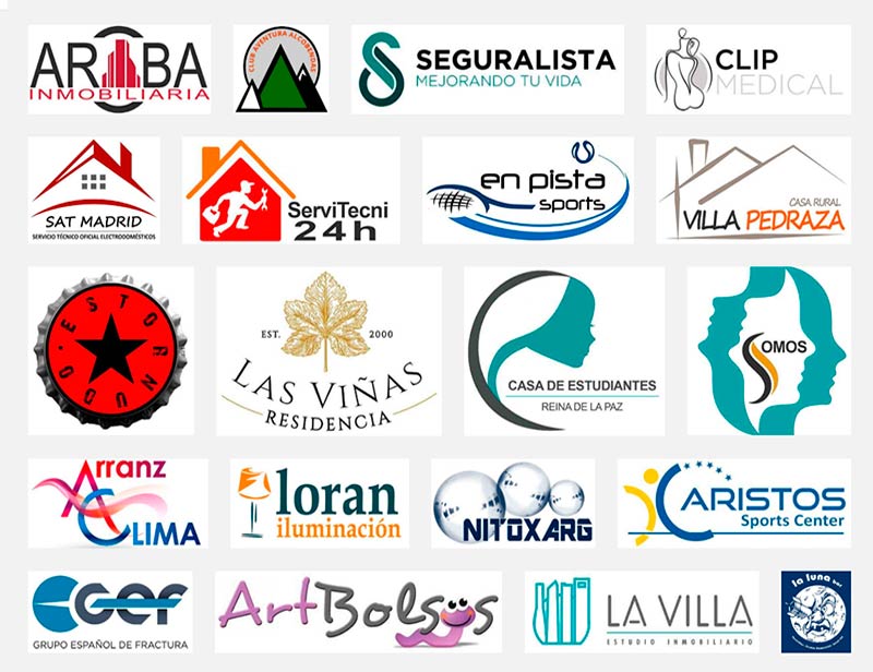 Algunas referencias de Azaelia en diseño de logotipos