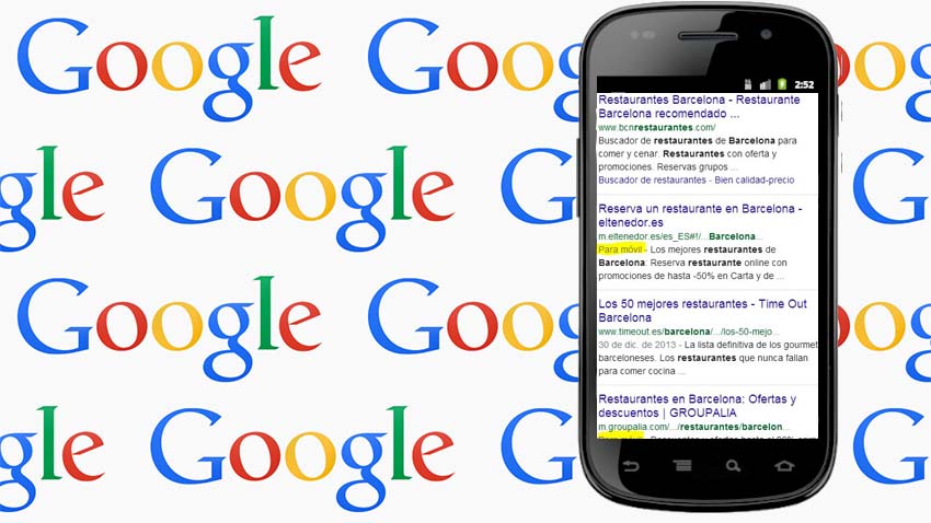 Google premia a las webs responsive