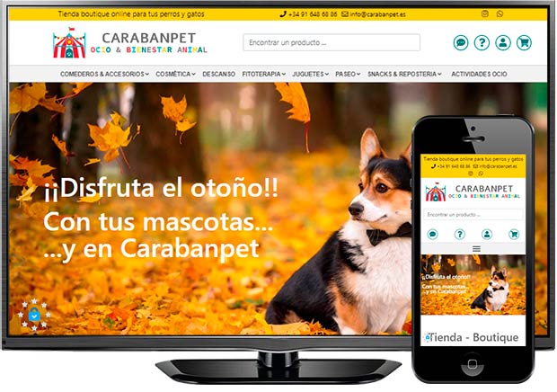 Nueva tienda online en Carabanchel (Madrid) de Azaelia: Carabanpet