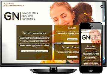 Gestión Navacerrada. Nueva página web de Azaelia en el sector inmobiliario